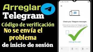 SOLUCIONAR el problema de inicio de sesión en Telegram | La verificación del teléfono de Telegram no