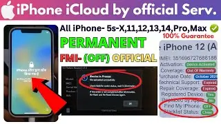 iPhone icloud lock permanent unlock (100% FMI OF) | bypass iCloud Activation Lock Without apple id