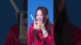 Mix Random Sauce Eating Noodles Challenge #Shorts