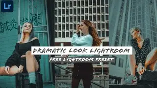 dramatic lightroom presets free || dramatic portrait editing lightroom