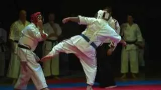 KOSHIKI karate slowmotion