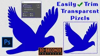 How to Trim Transparent Pixels just 30 Seconds also just 1 Click You can easily Trim Transparency