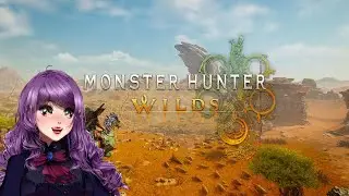 Belle tests out Monster Hunter Wilds! ▒▒▓█▇▅▂∩( ✧Д✧)∩▂▅▇█▓▒▒