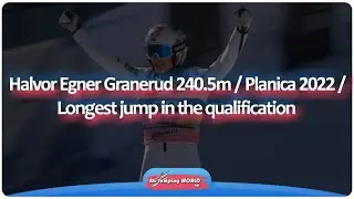 Halvor Egner Granerud 240.5m / Planica 2022 / Qualification / Longest Jump