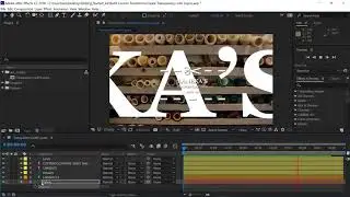 Create transparency in a layer using a track matte