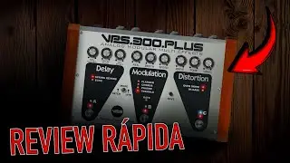 Pedaleira de guitarra totalmente ANALÓGICA - VPS 300 (repost edt)
