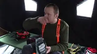 Huski kuski - Yön yli metsätyömaalla lämmitetyn teltan kanssa