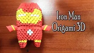 Iron Man Origami 3D TUTORIAL