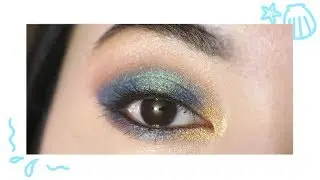 Tutorial & Swatches // Tarte Be A Mermaid & Make Waves Palette