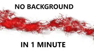 How to remove a black background in Blender in 1 Minute