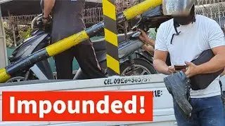 No shoes - impounded