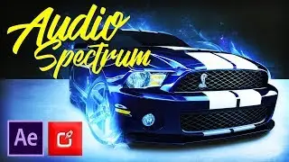 AFTER EFFECTS CS6 TUTORIAL, How to Make Audio Spectrum Animation