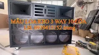 VỎ THÙNG LOA WAY 10 Loa LH. 0939415152 trung