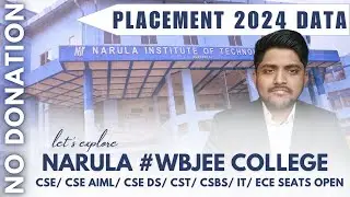 NARULA INSTITUTE OF TECHNOLOGY Placement Review || Direct Admission On WBJEE
