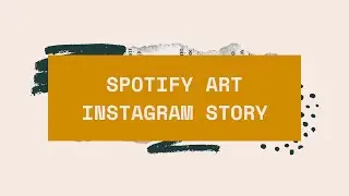 TUTORIAL SPOTIFY ART INSTAGRAM STORIES KEKINIAN FOR IOS