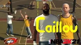 CAILLOU PULLED UP ON ME NBA 2k21
