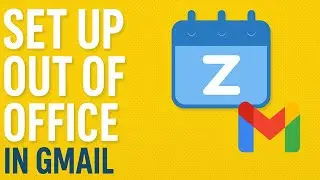 How to create out of office in Gmail