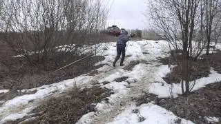 Тянем Land Cruiser!