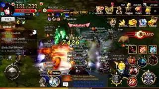 Arcane Online - Kerusion World Boss Kill - Dropped Wings for me