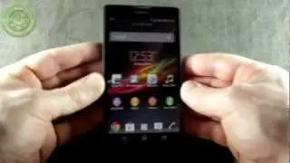 Sony Xperia ZL First Boot - Quick Video
