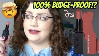I. Am. SHOCKED!!! | Let's Test: Revlon ColorStay Suede Ink Lipstick