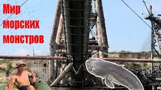 Выживание двух сталкеров посреди океана! Сплав на огромные роторные экскаваторы!