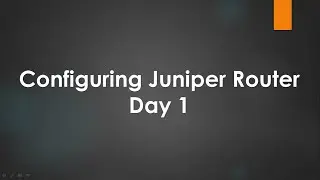 How to configure interface on juniper router. | Static Route | Default Route | OSPF Configuration
