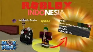QUEST 30.000.000 EXP + CARA MENDAPATKAN WARRIOR HELMET - BLOX PIECE ROBLOX INDONESIA