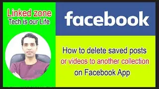 How to delete saved posts or videos to another collection on facebook app
