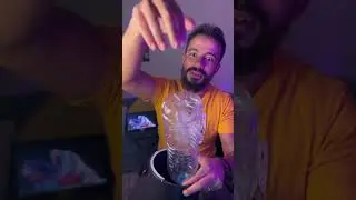 لماذا يخرج الماء من القنينة بهذه الطريقة؟ 🔍💧#فيزياء #كيمياء #علوم #تجارب #علم_الفيزياء #الكيمياء