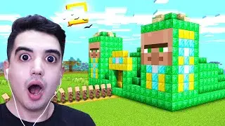 ZENGİN KÖYLÜ TERS MASKE VS MİNECRAFT #23 - Minecraft