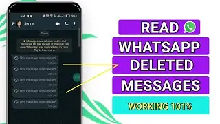 How to see deleted messages on whatsapp | whatsapp deleted messages recovery | Hidden Trick | No App