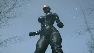 [sfm giantess] Chinese stealth suit attack (short animation)
