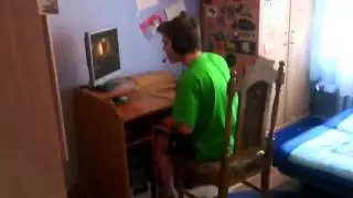 Прикол!До чего доводят игры