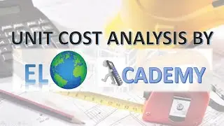 Bill of Quantity with Completed Unit Cost Analysis | Estimate