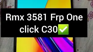 Realme C30 Rmx 3581 Frp Reset #realmefrpbypass #frpunlock #realme