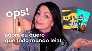 5 livros FAVORITOS completamente inesperados!