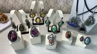 23.03.2023❗️СЕРЕБРО 925❗️ТИНГУАИТ ❗️ЖАДЕИТ❗️ЦИТРИН❗️