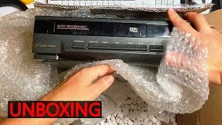 Back to 1993! Unboxing a pure Korean VCR Samsung — beautiful and compact VHS player