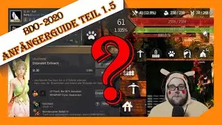 BDO Anfänger Guide Teil 1.5: UI + Menü