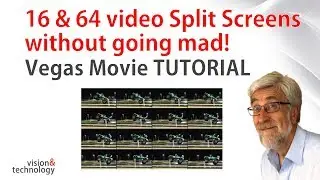 16 Split screen  in Vegas Movie