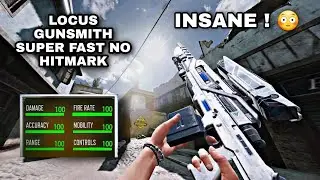 FASTEST🔥👑🐐QUICKSCOPING+NO HITMARKER LOCUS Gunsmith Setup ! BEST Locus Loadout ? Locus Attachments