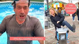 NOT SUCH A PERFECT WEEK IN POSITANO! Holes, fog and a badly placed bollard| EP 232