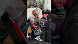 I’m selling all my sneakers..