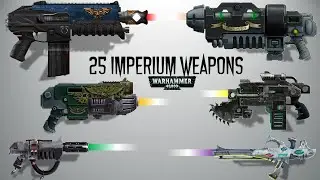 25 Imperium Weapons - Plasma/Laser/Graviton/Kinetics/Antimatter/Chem... Warhammer 40K