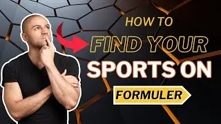 HOW TO FIND SPORTS USING GAMEDAY ON FORMULER DEVICE