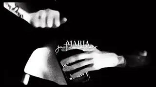 maria // justin bieber ❥ 𝐬𝐥𝐨𝐰𝐞𝐝 + 𝐫𝐞𝐯𝐞𝐫𝐛
