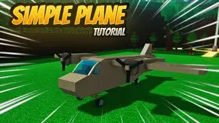 Simple Plane!! Tutorial - Build a Boat For Treasure