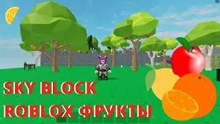 ФРУКТЫ В SKY BLOCK ROBLOX/ОБНОВЛЕНИЕ В СКАЙ БЛОКС РОБЛОКС