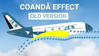 How do airplanes fly? Components - Coandă effect - Downwash - 3D animation